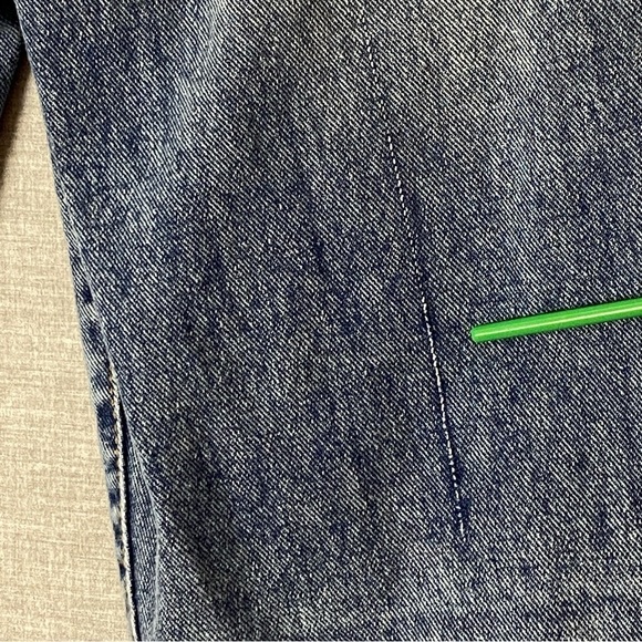 Aeropostale Curvy Mom Jeans Womens 2 Light Blue High Rise Tapered Leg - Picture 7 of 11